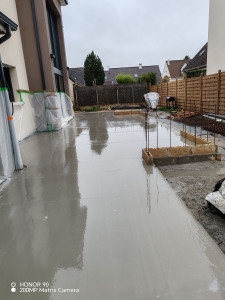 Photo de galerie - Couler dans le béton