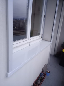 Photo de galerie - Je réalise également la pose d'habillage fenêtre
