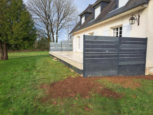 Photo de galerie - Brise vue plus garde corp