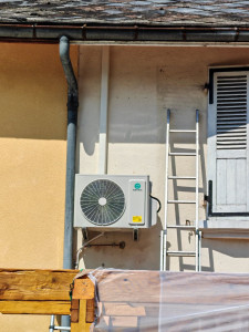 Photo de galerie - Installation d'une climatisation 