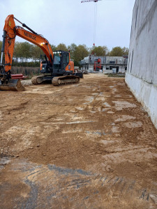 Photo de galerie - Terrassement...