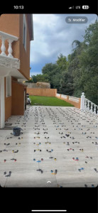 Photo de galerie - CARRELAGE SUR TERRASSE 