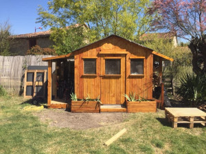 Photo de galerie - Création Cabane de jardin 