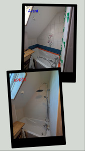 Photo de galerie - Rénovation douche