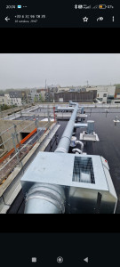 Photo de galerie - Pose VMC avec moteur