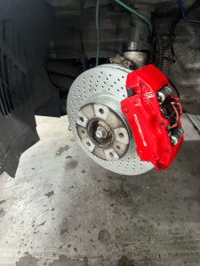 Photo de galerie - Remplacemenr freinage sur Porsche Boxster S