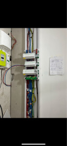 Photo de galerie - Tableau electrique avec sa goulotte gtl