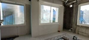 Photo de galerie - Isolation des mûrs périphériques d’un hôtel avec isol de 120mm