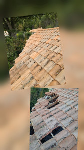 Photo de galerie - Réparations toiture 