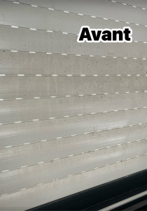 Photo de galerie - Volant roulant avant nettoyage 