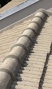 Photo de galerie - Recèlemen de faîtière avec mortier fibré