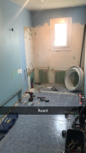 Photo de galerie - Dépose d’une salle de bain