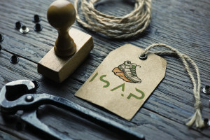 Photo de galerie - Mock-up logo Isap 