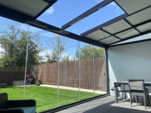 Photo de galerie - Terrasse vitrée