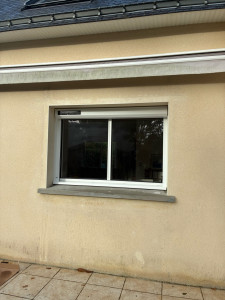 Photo de galerie - Pose de menuiserie ob2 + volet Reno solaire 
