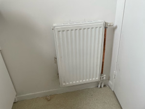 Photo de galerie - Pose de radiateur