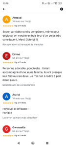 Photo de galerie - Déménageurs et aide au déménagement