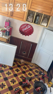Photo de galerie - Pose d'un radiateur 