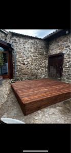 Photo de galerie - Réalisation terrasse en bois
