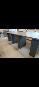 Photo de galerie - Création grandes table avec création de 4 caisson 