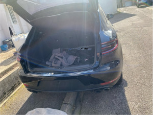 Photo de galerie - Changement pare choc arrière suite à un gros choc sur porsche macan