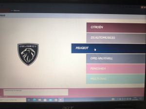 Photo de galerie - Diagnostic pour véhicule Peugeot Citroën et Opel 