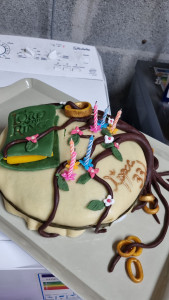 Photo de galerie - Gâteau pour anniversaire sur le thème Seigneur des Anneaux 