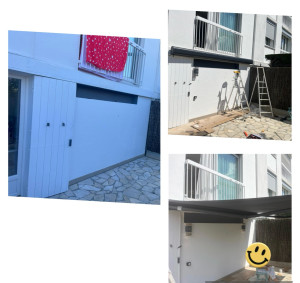 Photo de galerie - Installation d’un store banne et des luminaires 