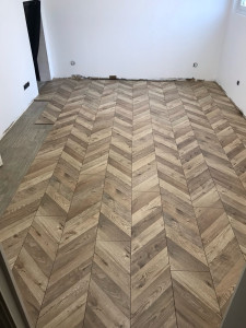 Photo de galerie - Pose de parquet 