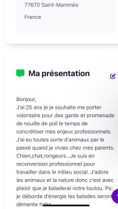 Photo de galerie - Ma présentation 