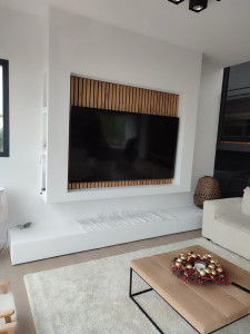 Photo de galerie - Mur tv