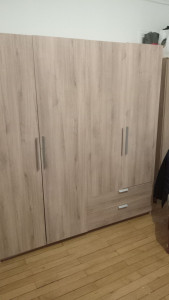 Photo de galerie - Armoire 4porte 