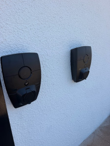Photo de galerie - Pose de 2 bornes de recharge électrique