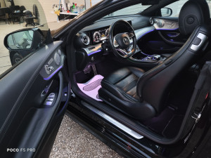 Photo de galerie - Nettoyage Mercedes coupé intérieur extérieur