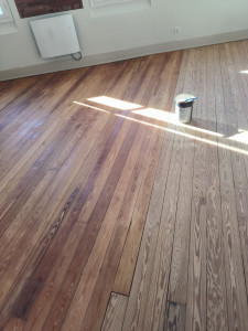 Photo de galerie - Pose de parquet - Revêtement de sol