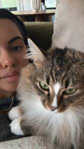 Photo de galerie - Mon chat Alwa et moi