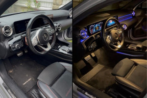 Photo de galerie - Classe A en alcantara