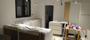 Photo de galerie - Arrivé sur chantier meuble monter par le client 