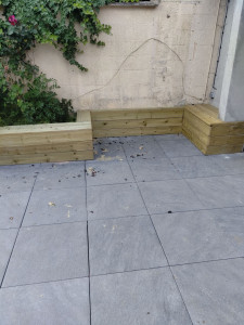Photo de galerie - Pose de terrasse 