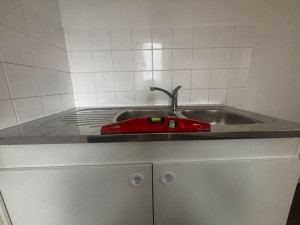 Photo de galerie - Cuisine sanitaire vidange évier mitigeur 