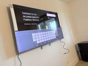 Photo de galerie - Fixation TV Mural