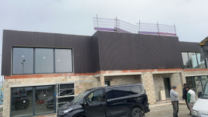 Photo de galerie - Bardage smash burger fenouillet fini