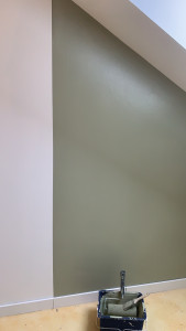 Photo de galerie - Peinture mur et plafond 