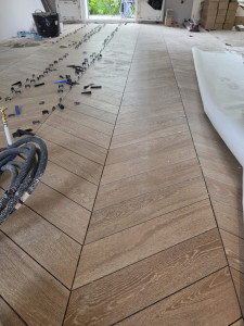 Photo de galerie - Pose carrelage
