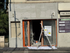 Photo de galerie - Façade en plaque de ba13 aquapanel outdoor spécial intempérie 