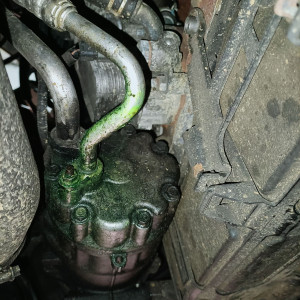 Photo de galerie - Remplacement compresseur de clim + recharge gaz r134a 
