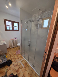 Photo de galerie - Rénovation salle de bain pour PMR, après travaux 