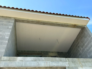Photo de galerie - Dessous de toit en PVC ainsi que sur la terrasse 