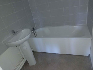 Photo de galerie - Pose baignoire lavabo toilette ballon