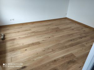 Photo de galerie - Parquet contre collé massif